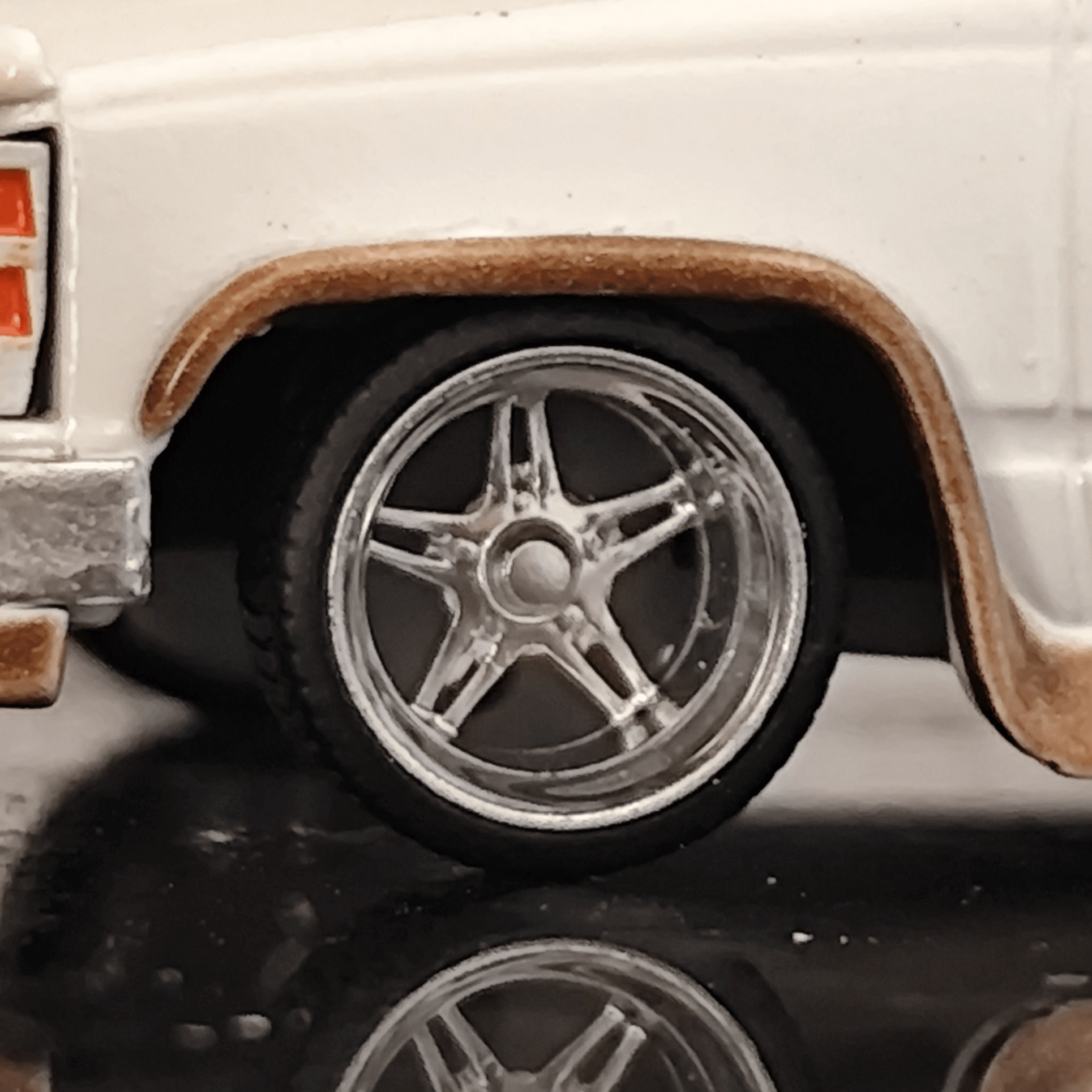 5 spoke Baby Billet wheels 1/64 3d model