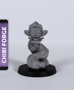 Flower Fairy - With Free Dragon - 5e DnD Inspired for RPG and Wargamers 3d model