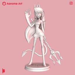 Charlie Demon Hazbin Hotel 3d model
