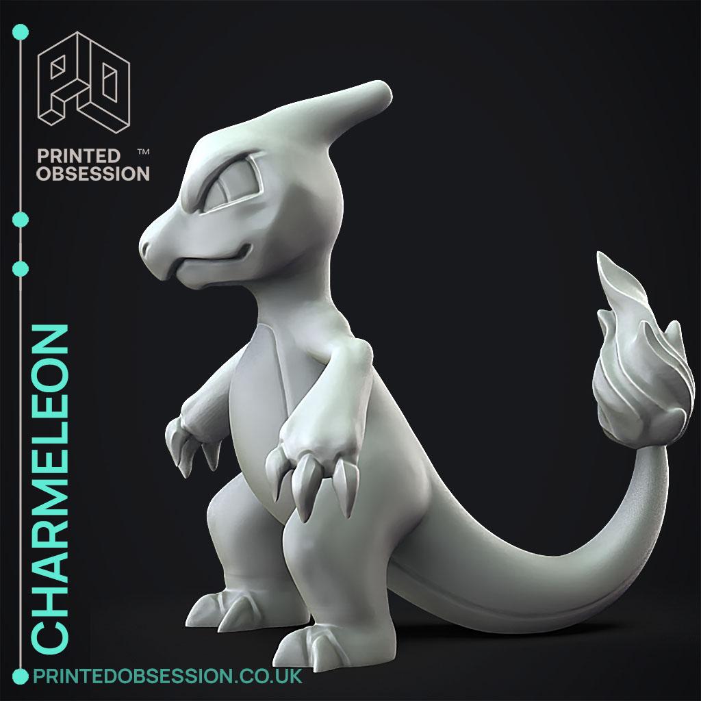 Charmeleon - Pokemon - Fan Art 3d model