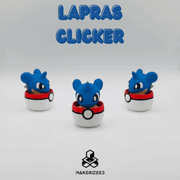 Lapras Clicker 3d model