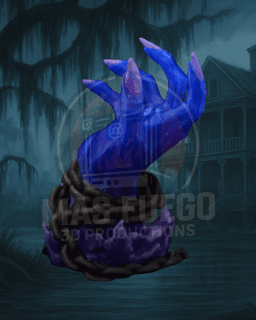 Ghostly Spooky Hand - Hands Of Power - Controller Stand 3d model