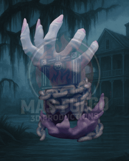 Ghostly Spooky Hand - Hands Of Power - Controller Stand 3d model