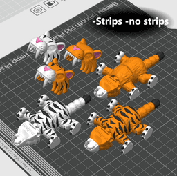 Biting Saber-toothed Tiger 3d model
