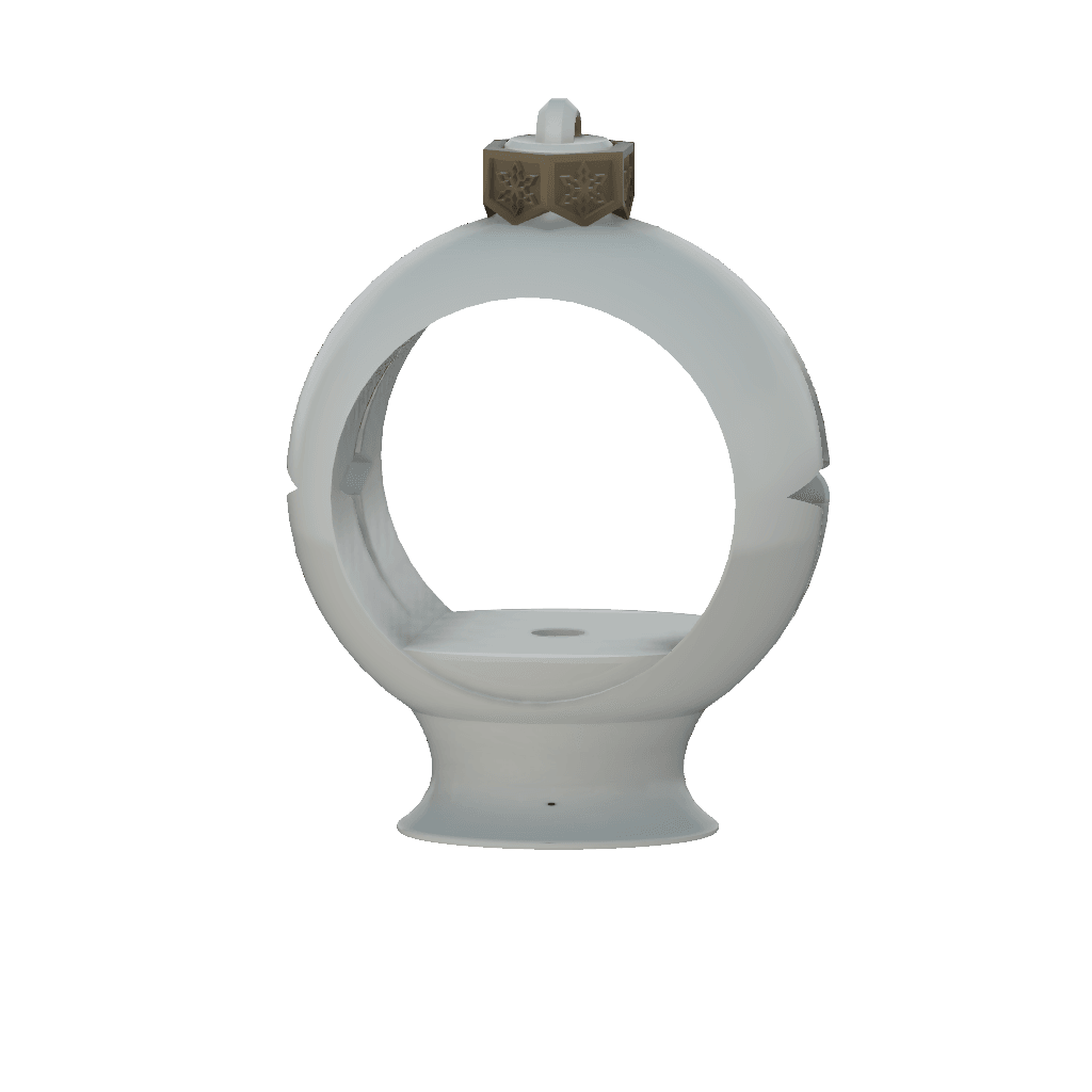 Blank Ornament Globe for Remix 3d model