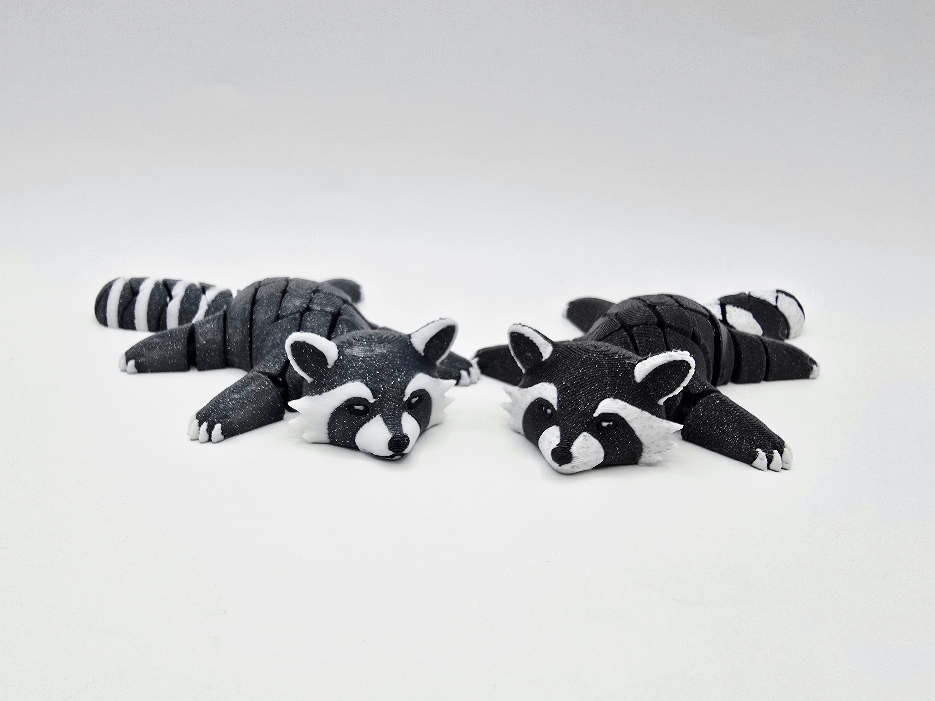 Cute Flexi Raccoon 3d model