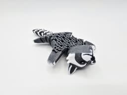 Cute Flexi Raccoon 3d model