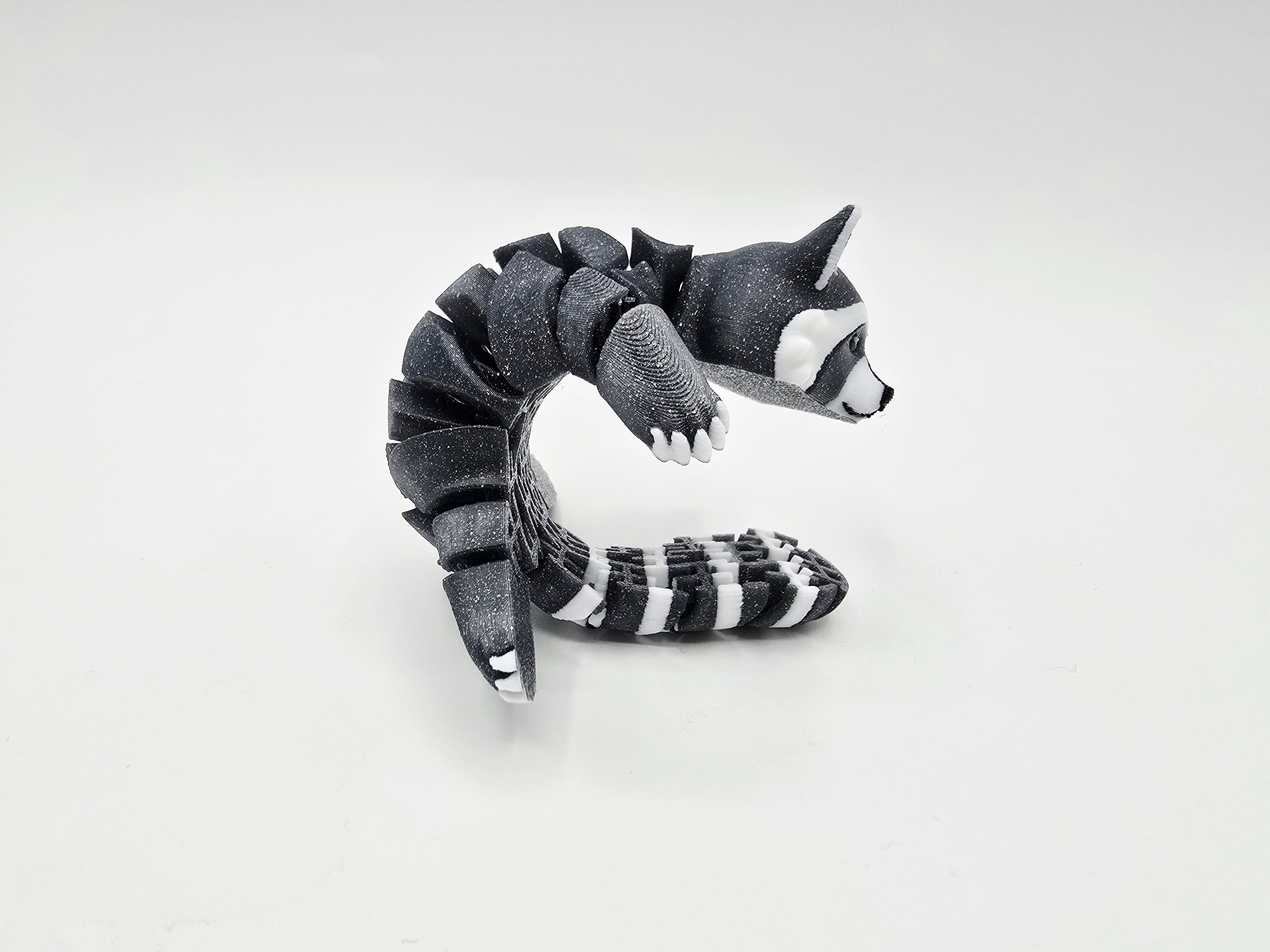 Cute Flexi Raccoon 3d model
