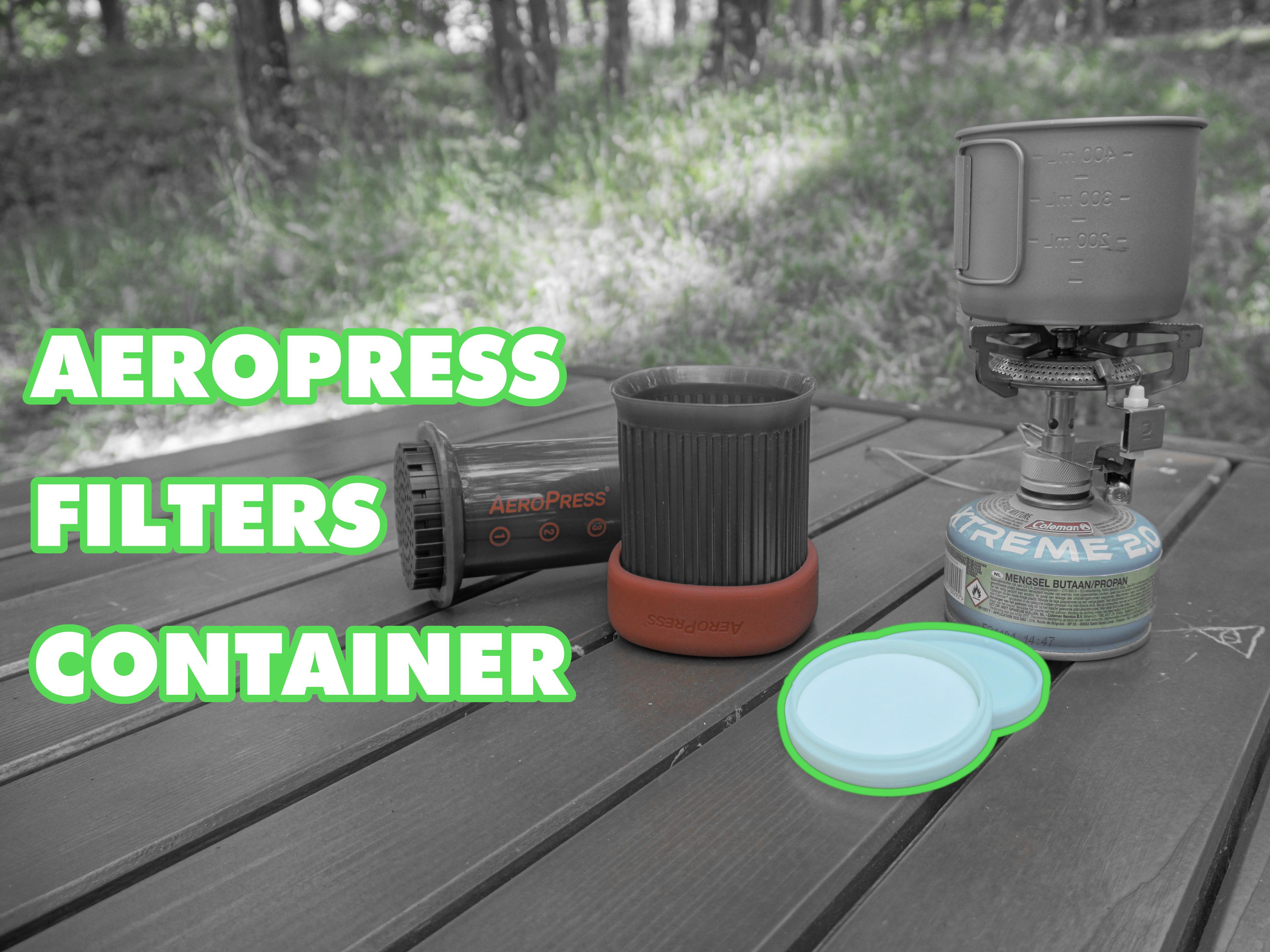 AeroPress filters container  3d model