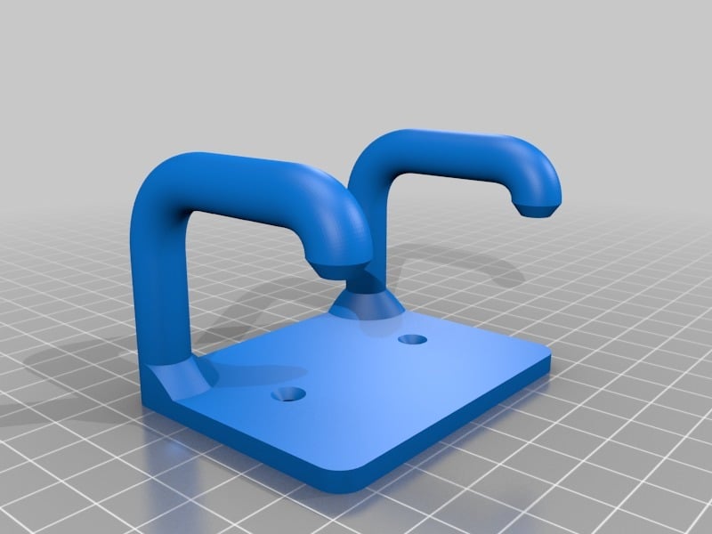 DataVac Under Shelf Hook / Holster 3d model
