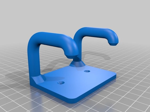 DataVac Under Shelf Hook / Holster 3d model