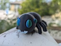 Cute Halloween Spider 3d model