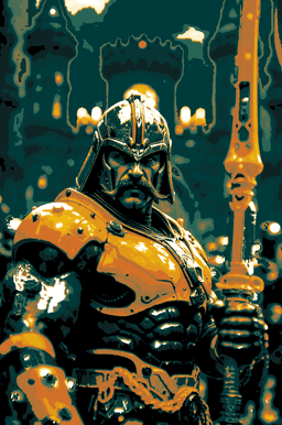 Masters of the Universe Soldier Man-at-Arms - Fan Concept Art 3d model