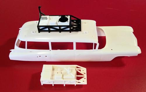 Ghostbusters Ecto-1 Detailed Roof Rack (Polar Lights) 3d model