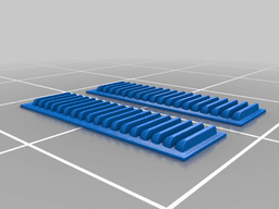 Ghostbusters Ecto-1 Detailed Roof Rack (Polar Lights) 3d model