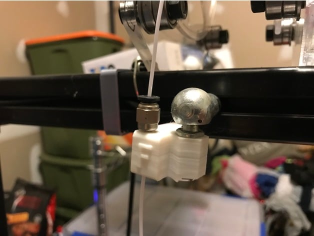Filament feeding system 3d model