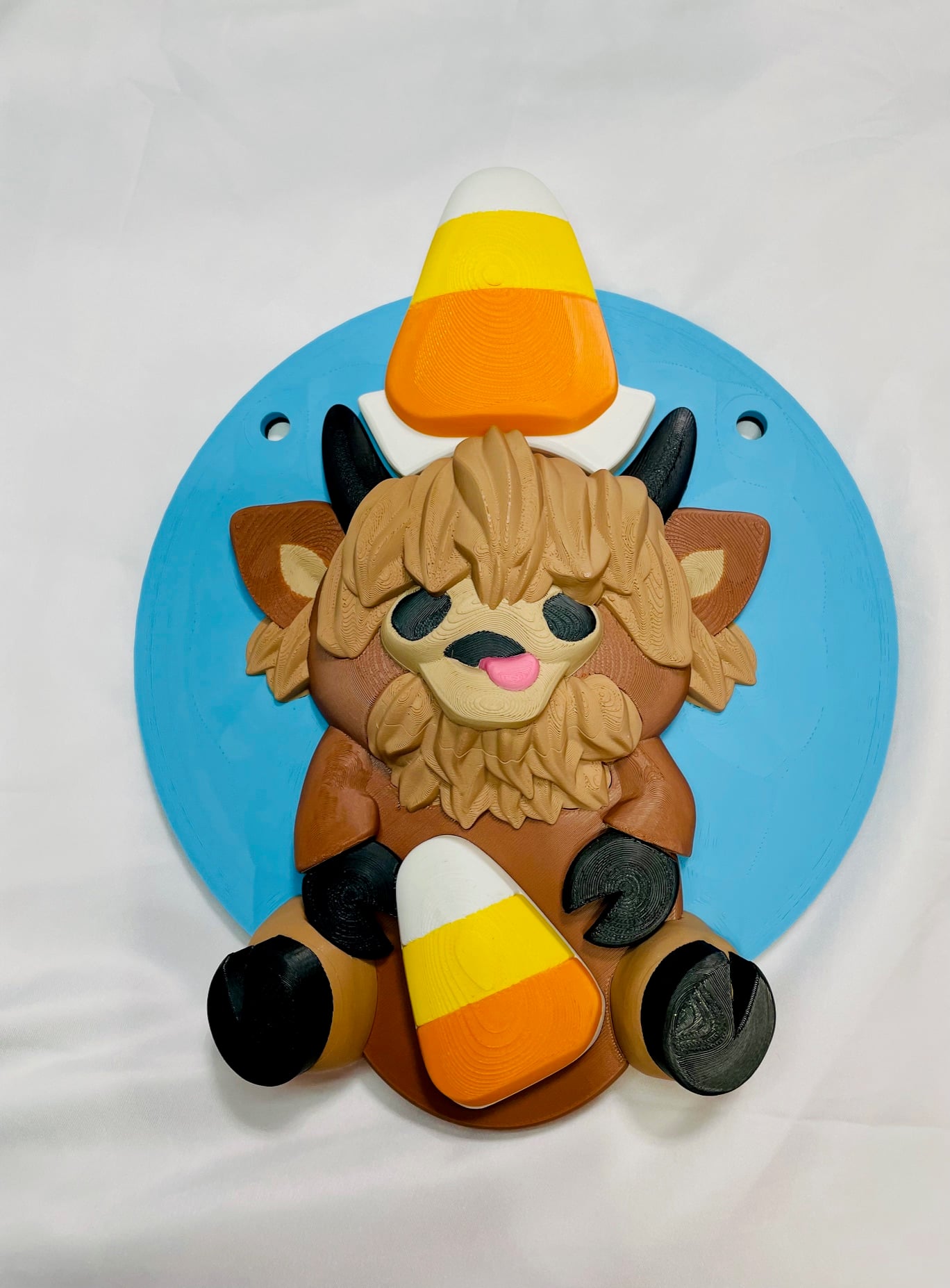 Magnetic Candy Corn Hat For Modular Cow Sign 3d model