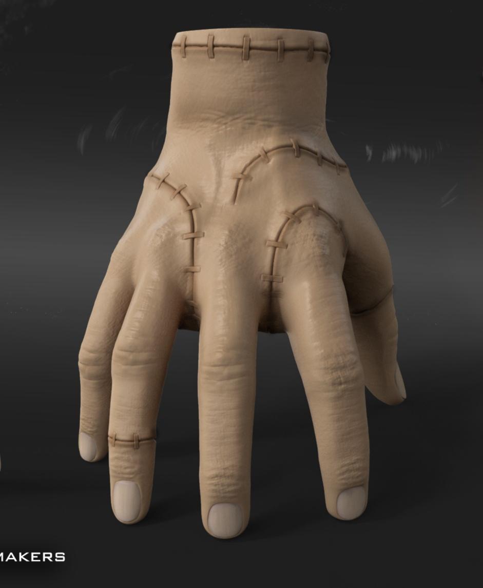 Wednesday - Thing 3d model
