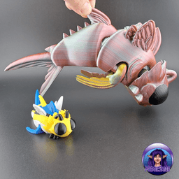 BumbleBeeTuna - Articulated Fish 3d model