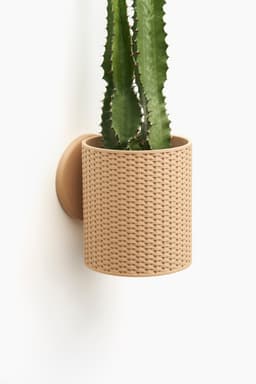 Basketweave Planter 3d model