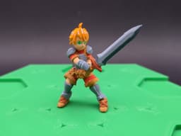 JRPG Warriors Miniatures Bundle 3d model