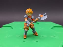 JRPG Warriors Miniatures Bundle 3d model