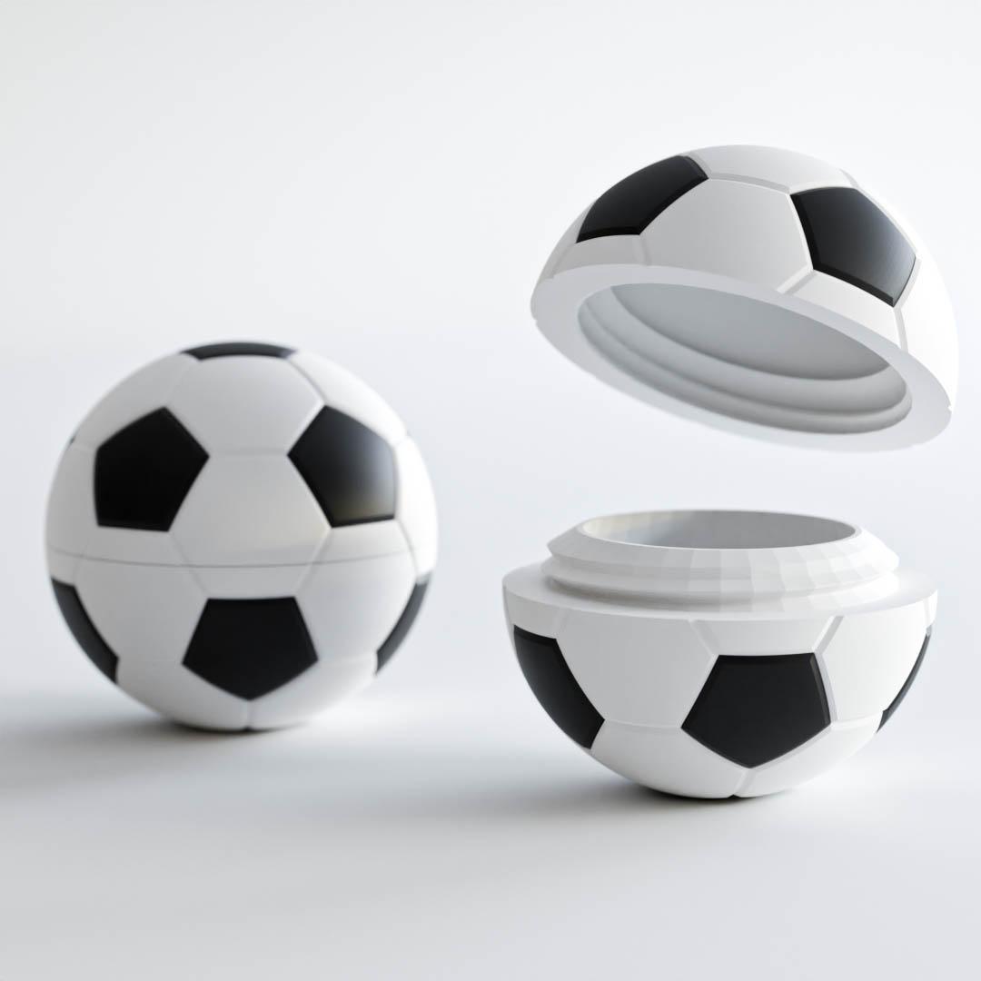 Soccer Football Ball Capsule 3d model