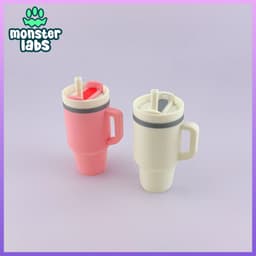EXCLUSIVE: Tumbler Fidget Clicker Keychain 3d model