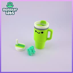 EXCLUSIVE: Tumbler Fidget Clicker Keychain 3d model