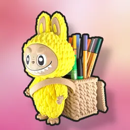 DIY Labubu Doll - Inspired by Labubu - Fan Art 3d model