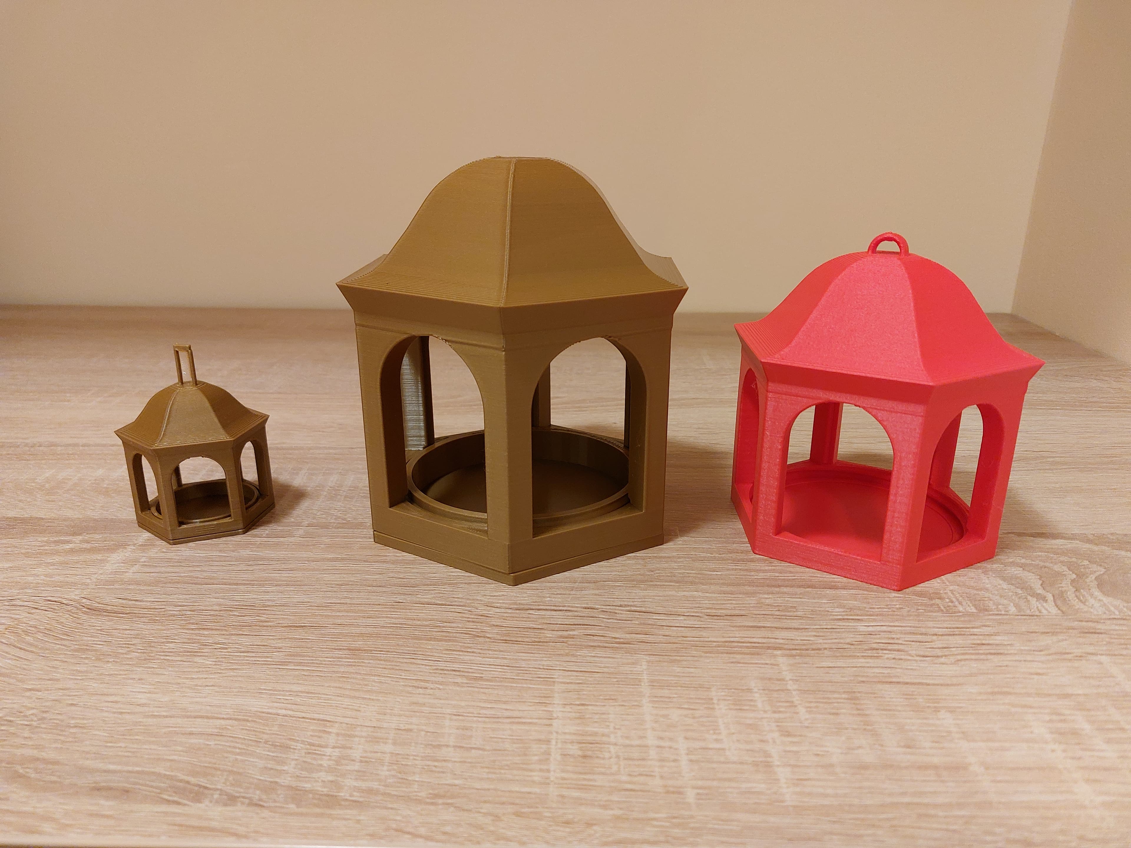 A few variations with different sizes.