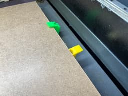Laser Cutter Magnetic Square and Edge Standoffs 3d model