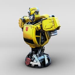 Bumblebee Bust 3d model