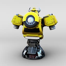 Bumblebee Bust 3d model