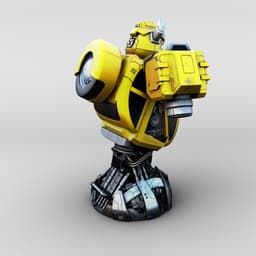 Bumblebee Bust 3d model