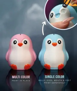 Partner Piggybank Penguins 3d model