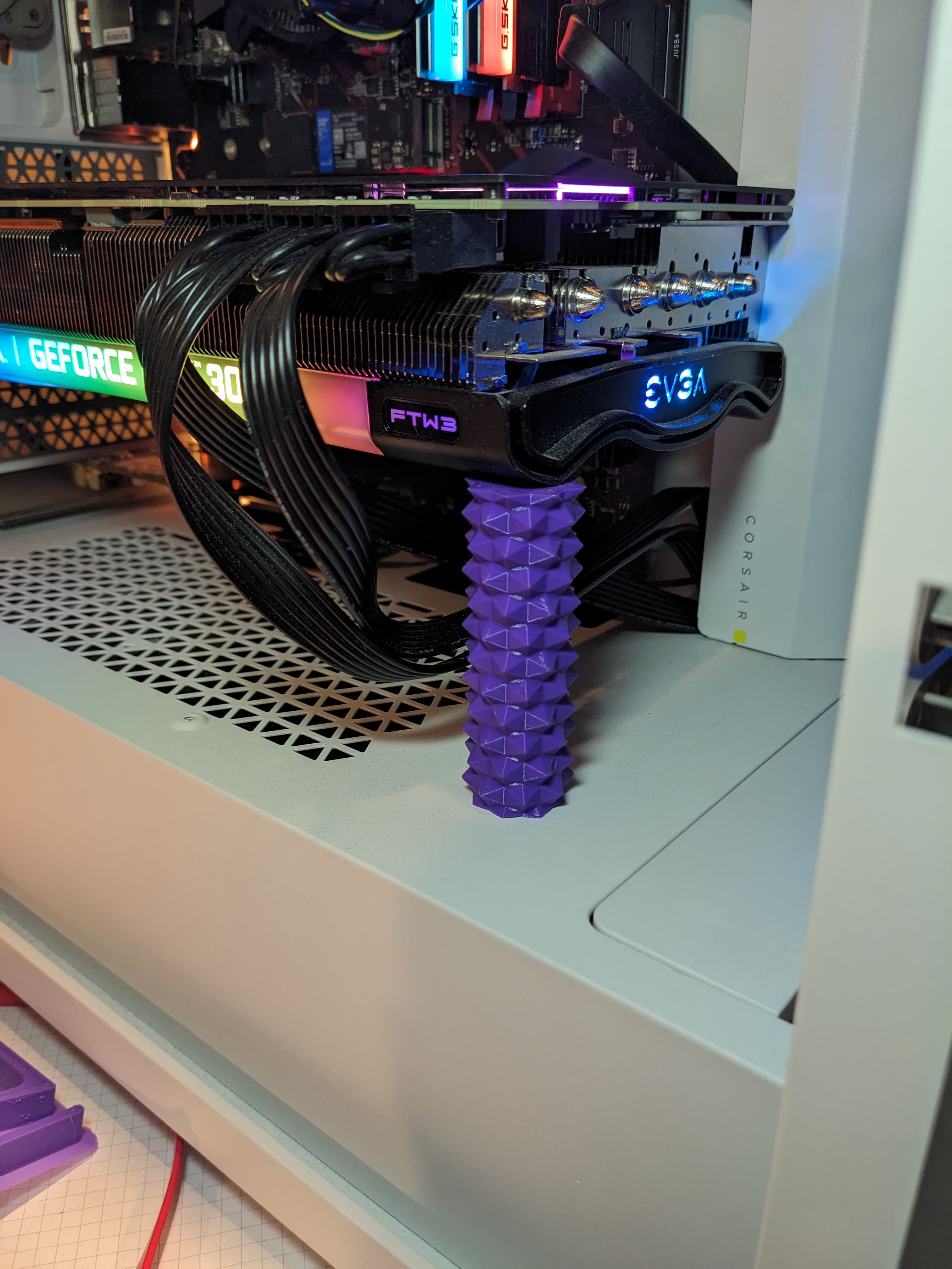 GPU Support Hexagon 3d model
