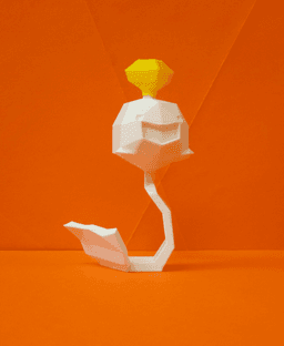 Chimecho Low Poly Pokemon 3d model