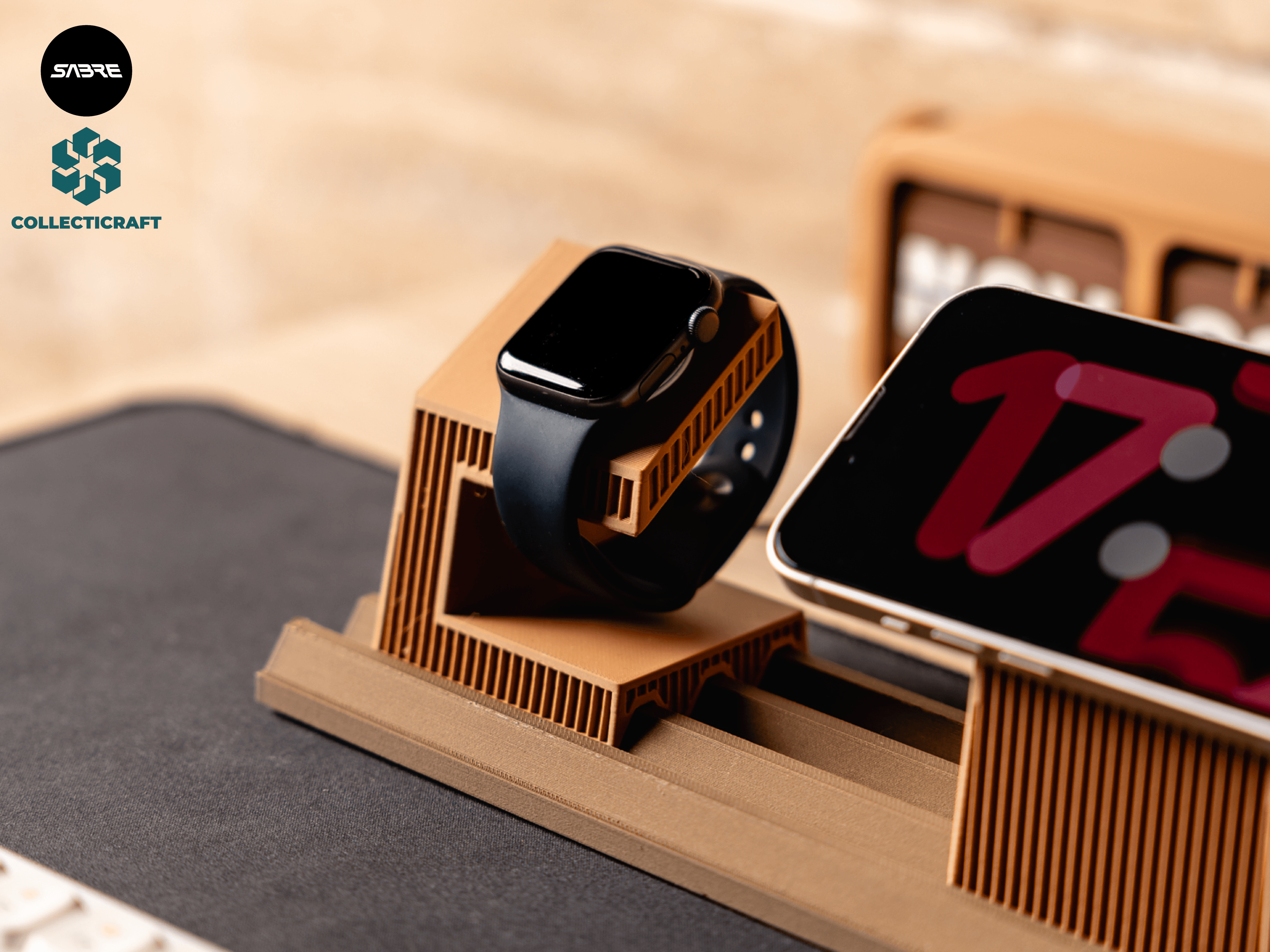 Moku - Modular Desk System - Apple Watch Charger 3d model