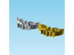 Bat 0061, nestable box (v2) 3d model