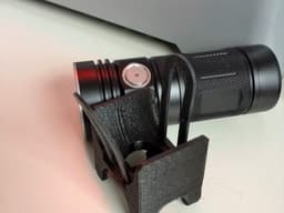 Flashligt Mount Thrulight TN4a for Mountainbike 3d model