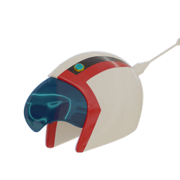 Gatchaman Ken the Eagle Helmet 3d model