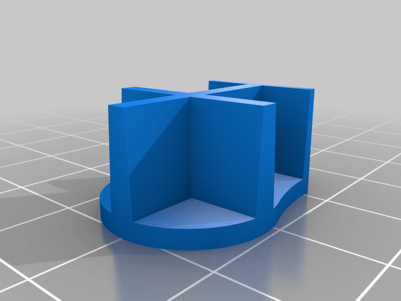 Modular Waffle Grid 3d model