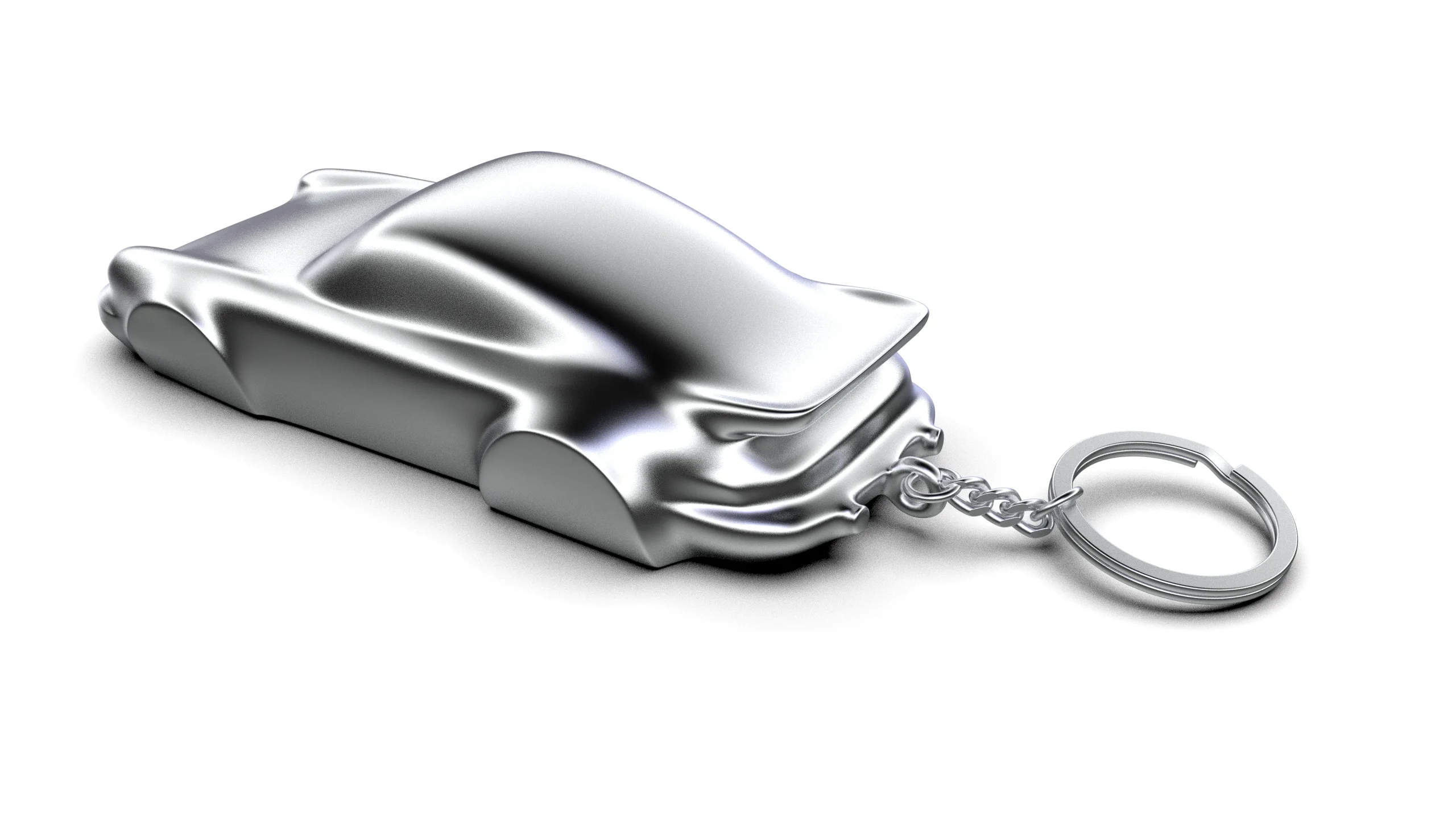 Porsche 911 (930) Turbo Speedform Automotive Sculpture Keychain 3D print model 3d model