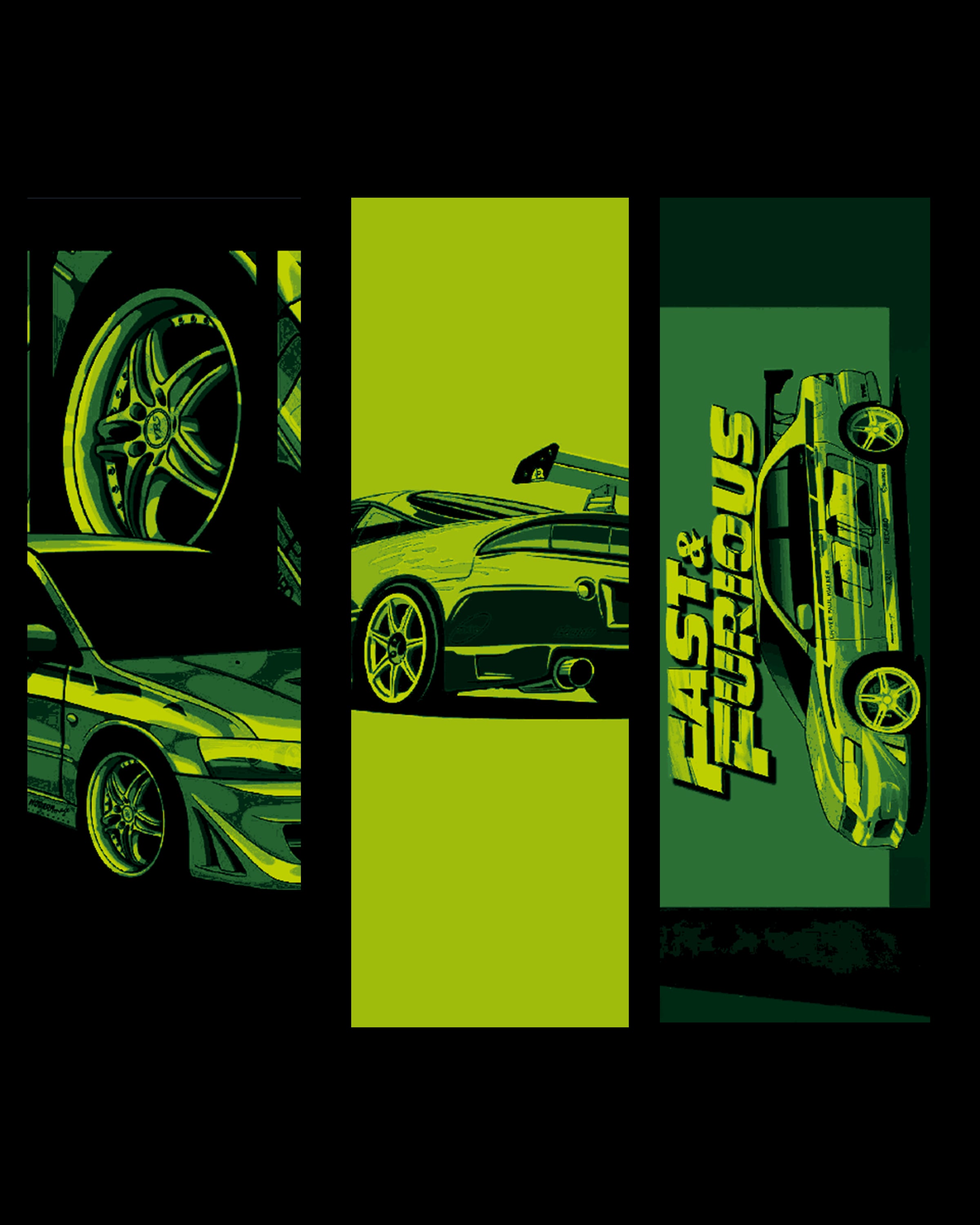 Bookmark Designs of a Mitsubishi Lancer Evolution VII from 2 Fast 2 Furious 3d model