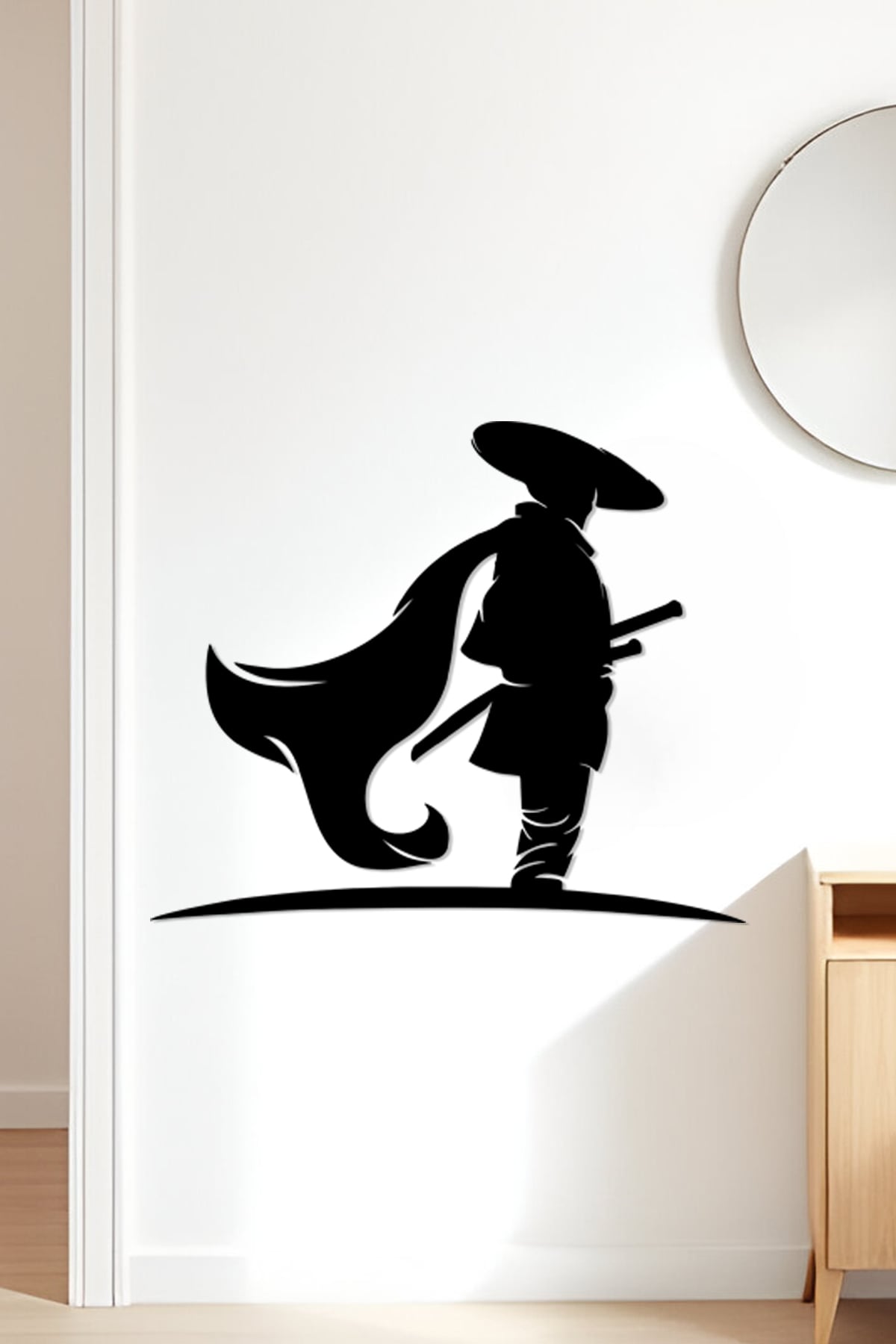 Samurai Wall Art, Wall Decor, Home Decor 3d model