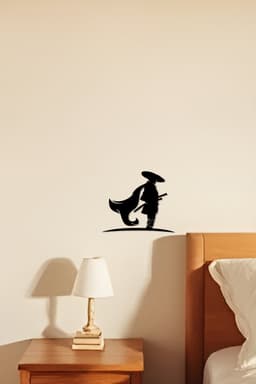 Samurai Wall Art, Wall Decor, Home Decor 3d model