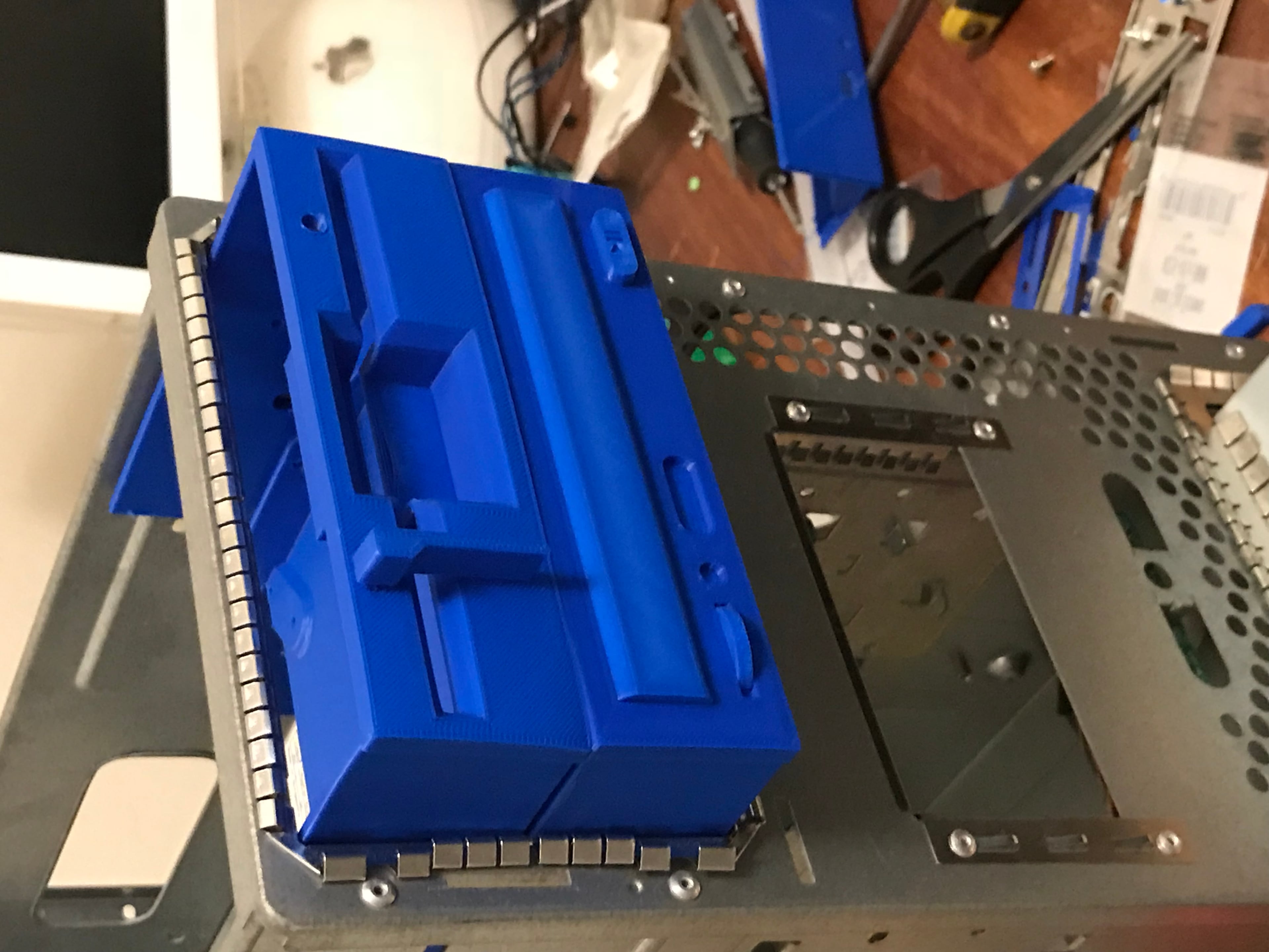 Retro 3.5 inch drive adaptors 3d model