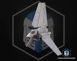 Lambda Shuttle Vehicle Kit Card - 3D Print Files 3d model