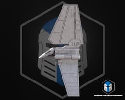 Lambda Shuttle Vehicle Kit Card - 3D Print Files 3d model
